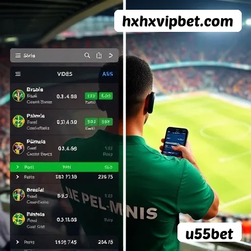 Aplicativo móvel hxhxvip para iOS e Android